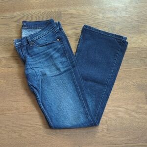 Junior Levi's Superlow Boot Cut Jeans - Dark Blue
